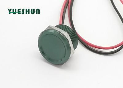 China Green Color Body Piezo Push Button Switch , Aluminum Push Button Switch for sale