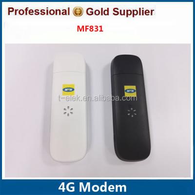 China External Unlock ZTE MF831 LTE USB Stick 100Mbps 4G USB Modem for sale