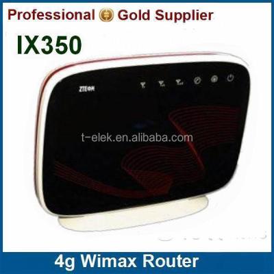 China IX350 ENTERPRISE wimax zte 4 x RJ-45 1 RJ-11 Wi-Fi unlock wireless router for sale