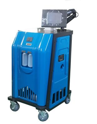 China Database Auto Air Conditioner Recovery And Recharge Machine SD Card Automatic Oil Injection for sale