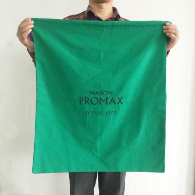 China Recyclable High Quality Hotel Clothes Cotton Drawstring Laundry Bag Dirty Drawstring Bag With Custom Logo for sale