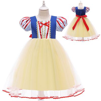 China Washable summer girl Elsa Anna Snow White Cinderella Princess cosplay fancy dress for sale