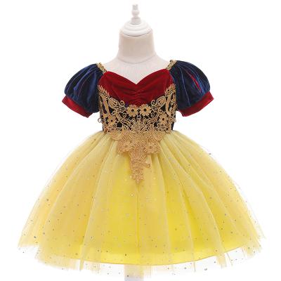 China Cheap Christmas snow skirt children washable white dress skirt kids clothes China wholesale young clothing for sale