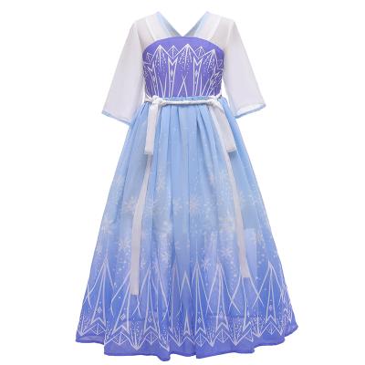 China New Chinese Retro Hanfu Little Girl Cosplay Role Play Dress Washable Costume Christmas Party Birthday Dress for sale