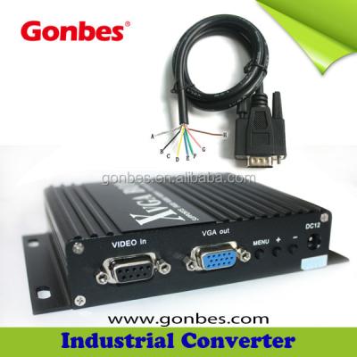 China Industrial CNC Machines Cheap Price Tube Display To LCD Monitor VGA Converter Box for sale