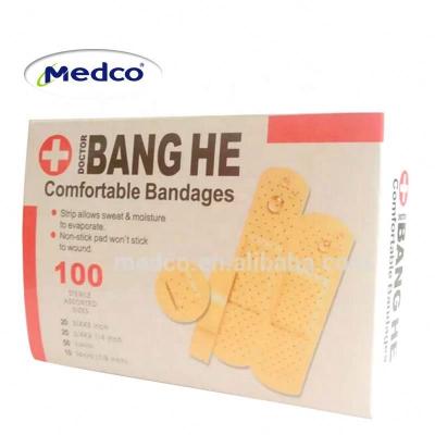 China MK08-267 Hot Selling 100% Cotton First Aid Plaster / Medical Adhesive Plaster for sale