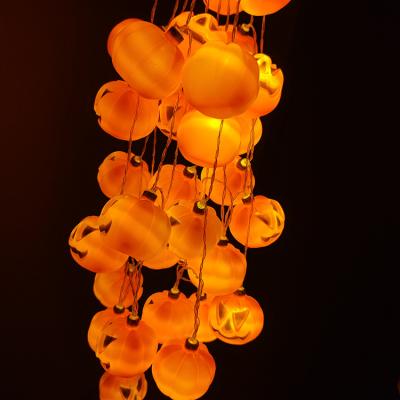 China Party Halloween Pumpkin Lantern Ornaments Led Light Atmosphere Props Party Decoration for sale