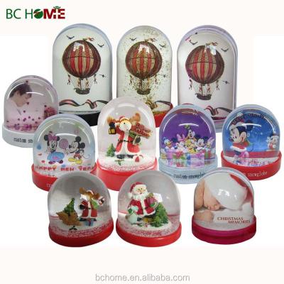 China China Picture Insert Snow Globe, LED Snow Globe, Plastic Photo Snow Globe for sale