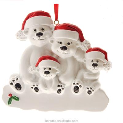 China Christmas Tree Decoration Resin Bear Christmas Decoration, Christmas Home Decoration for sale