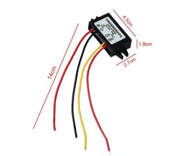 China Waterproof Buck Module DC-DC Converter DC 12V to 5V 3A 15W Product for sale