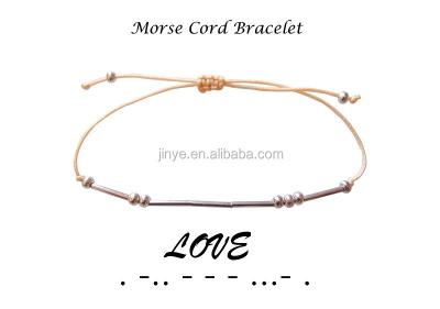 China No Love Morse Code Bracelet, 2017 Valentines Day Gifts for sale