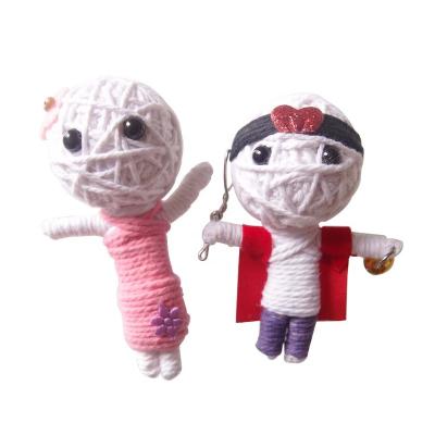 China DIY TOY Sundysh Voodoo Doll Keychain Assorted Designs, Band Voodoo Toy Doll for sale