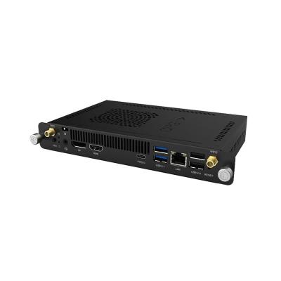 China For NEW OPS Mini PC i7/i5/i3 DDR5 Intel Business Alder Lake-p 12th Gen Four Screen 4K CPU Fanless Windows Mini Pc Computer Industrial Display for sale