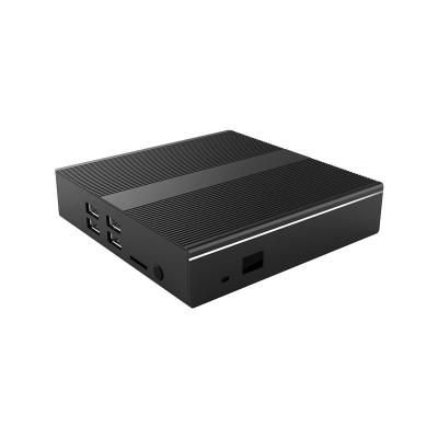 China For High End Industrial Embedded Computers Mini Pc Made In China Fanless Business Box Windows 10 Intel Core I3/I5/I7 Mini PC Windows for sale