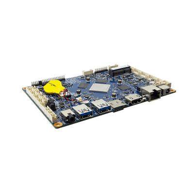 China Server / Workstation Professional Lower Price USB3.0 USB2.0 Android Industrial Linux System Motherboard rk3399 for sale