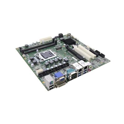 China Industrial server/workstation motherboard h110 Linux wifi micro-ATX mainboard JWIPC Intel LGA1151 2GbE/9USB DDR4 for sale