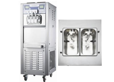 Cina macchine del gelato di morbidezza dell'acciaio inossidabile 50L/macchina del gelato molle dell'arcobaleno, 50HZ 220V in vendita