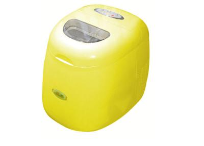 China Cute yellow Portable Ice Cube Maker / Instant Ice Maker For Commercial High Efficiency for sale