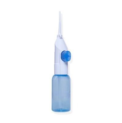 China Wholesale Manual Irrigator Portable Oral Cordless Water Dental Flosser Suitable For Travel Tooth Cleaning for sale