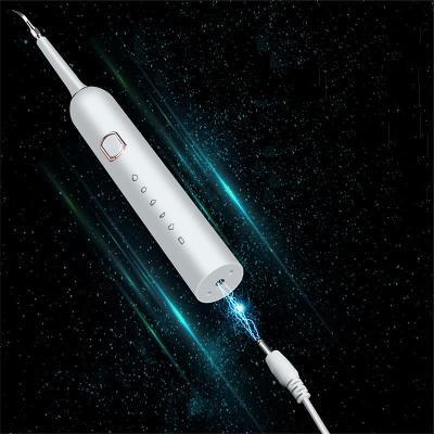 China Portable Rechargeable ABS+PE Electric Toothbrush 2 Replacement Brush Heads 5 Modes OEM Blue White 2 Minute Timer Pink Travel for sale