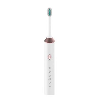 China 5 Battery Operated Sonic Electric Toothbrush Modes for sale