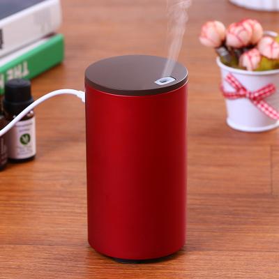 China Household 50ml Ultrasonic Car Air Humidifier Dual USB Charger Aroma Diffuser for sale