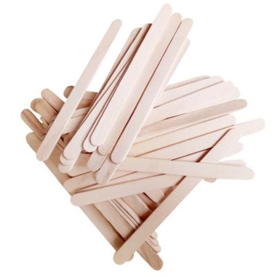 China Factory Price Sustainable Tableware Ice Cream Sticks Wholesale Wooden Ice Cream Tools for sale