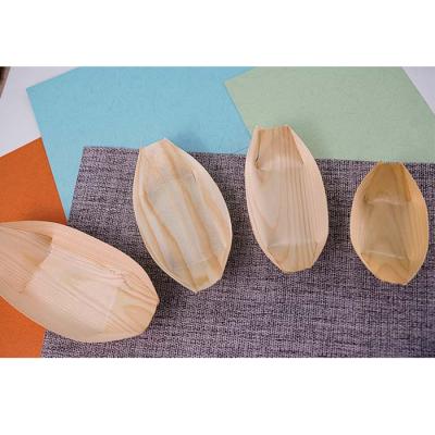 China Disposable Hot Selling Sushi Boat Wooden Boat Made Of Wooden Cruiser Wooden Boats for sale