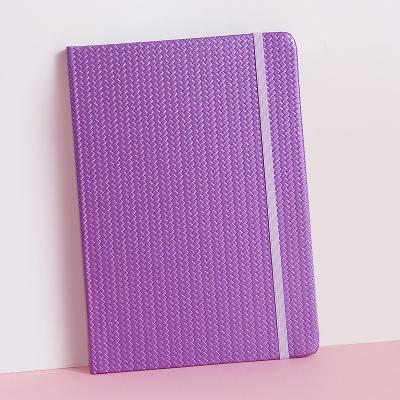 China A5 A6 A7 Business Gift Hardcover Book PU Leather Notebook Printed Notebook Woven Single Notebook for sale