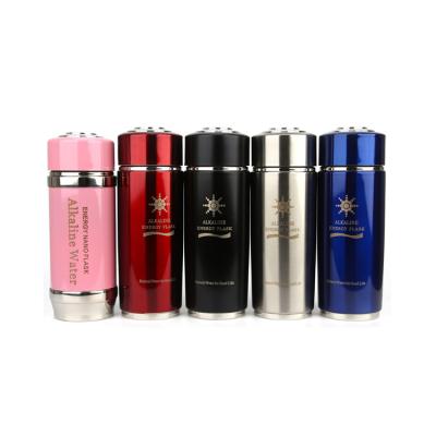 China Business Customized Logo Alkaline Nano Flask Hydropower Acceptable Stainless Steel Vacuum Flasks for sale