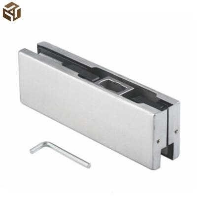 China Modern Glass Door Bottom Patch Fitting Factory Direct Swing Door Fitting Tempered Floor Spring JPF-03 for sale