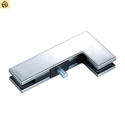 China Modern Hight Quality Hot Sale Stainless Steel Polish Frameless Glass Door Patch Fitting Set for sale