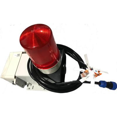 China UWB Forklift Pedestrian Proximity Warning Strobe Light LED Audible Visual Flash Siren EH100608D02 for sale