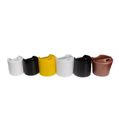 China 24/410 Disc Yellow Black White 28mm Plastic Non Refillable Top Cap 24/410 Top Cap 28/410 PP Plastic Cap for sale