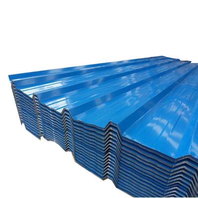 China Making Corrugated Sheets 22 Gauge Galvanized Corrugated Roofing Sheet 22mm Thick Color Coated Steel Plate for sale