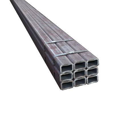 China Liquid Pipe A53 Carbon Steel Rectangle Tube Black Carbon Steel Pipe for sale