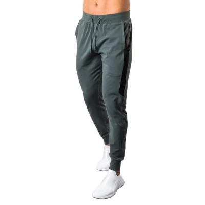 China Antistatic 4 Way Stretch Nylon Spandex Premium Slim Fit Jogger Custom Logo Sweatpants Mens Sweatpants Mens for sale