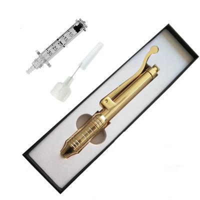 China 24K Gold Whitening Plated Hyaluronic Nebulizer Non Invasive Needle Free Injection Injector for sale