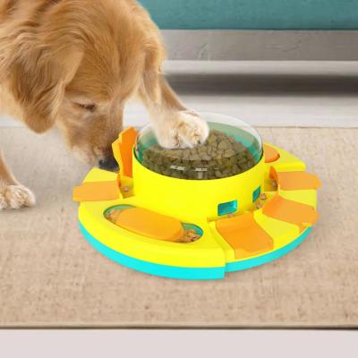 China New Defective Food Toy Faulty Viable Dog Toys Educational Pet Training Feeding Hidden Leaking Food Ball for sale