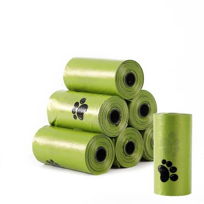 China Amazon Sustainable Hot Sale Thickened Compostable Pet Waste Biodegradable Dog Poop Bag for sale