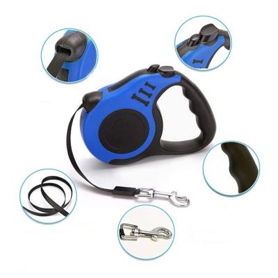 China Outdoor Portable Retractable Dog Leash Amazon Hot Sale Strong Nylon Dog Leash Tangle Free Durable For Small Medium Dogs for sale