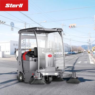 China Good Quality Hotels Garbage Sweeper Truck Steering Road Sweeper Cleaning Machine Car Powered for sale