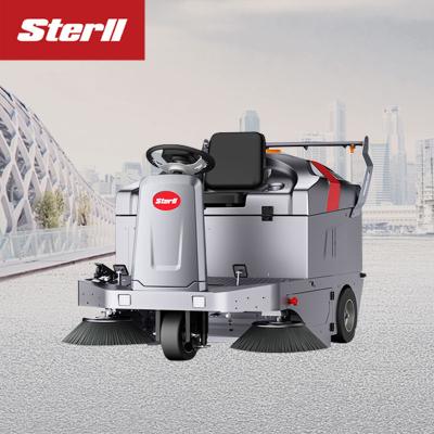 China Hotels Mechanical Floor Sweeper Driveway Cleaning Raging Road Machines Electric Vacuum Sweeper for sale