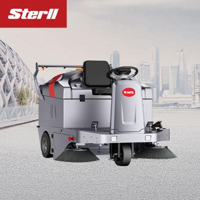 China Professional Hotel Manufacture Drive Type Electric Road Lathe Sweepers Machine For Floor Cleaning for sale