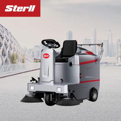 China Newest Hotels Original Factory Industrial Ride On Electric Floor Sweeper Commercial Garage Sweepers for sale