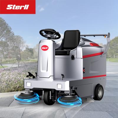 China Hotels Germany Popular City Equipment Driveway Street Vacuum Cleaning Road Sweeper for sale