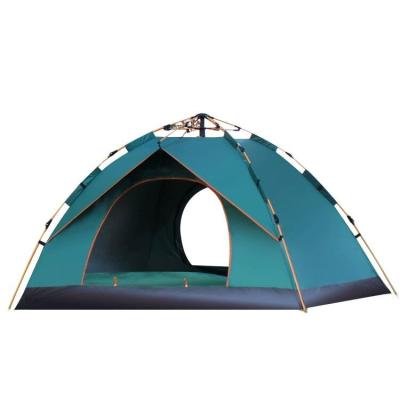 China Tent 3-4 person automatic hydraulic instant diagonal tying type set up camping tent waterproof camping tent for sale outdoor beach for sale