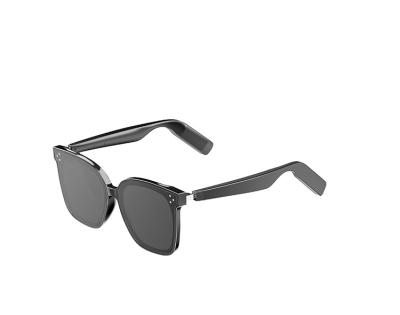 China BT 5.3 Bluetooth Smart Sunglasses for Listening to Music 110 mAh * 2 8-10 Hours Black for sale