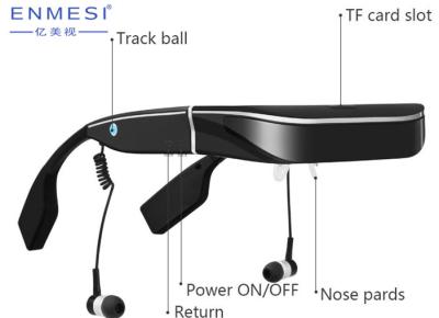 China 2.a radio elegante de los vidrios de la realidad virtual de HD con la exhibición de Bluetooth LCD en venta