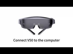 ENMESI V50 AR Glasses1920 * 1080 * 2 OLED 3000 Nits 50° FOV AR HMD